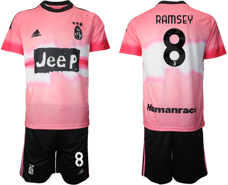 Men 2021 Juventus adidas Human Race #8 soccer jerseys